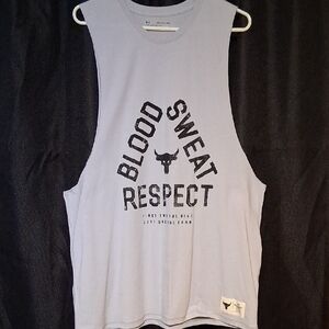 New Under Armour Men's Gray Tank Top